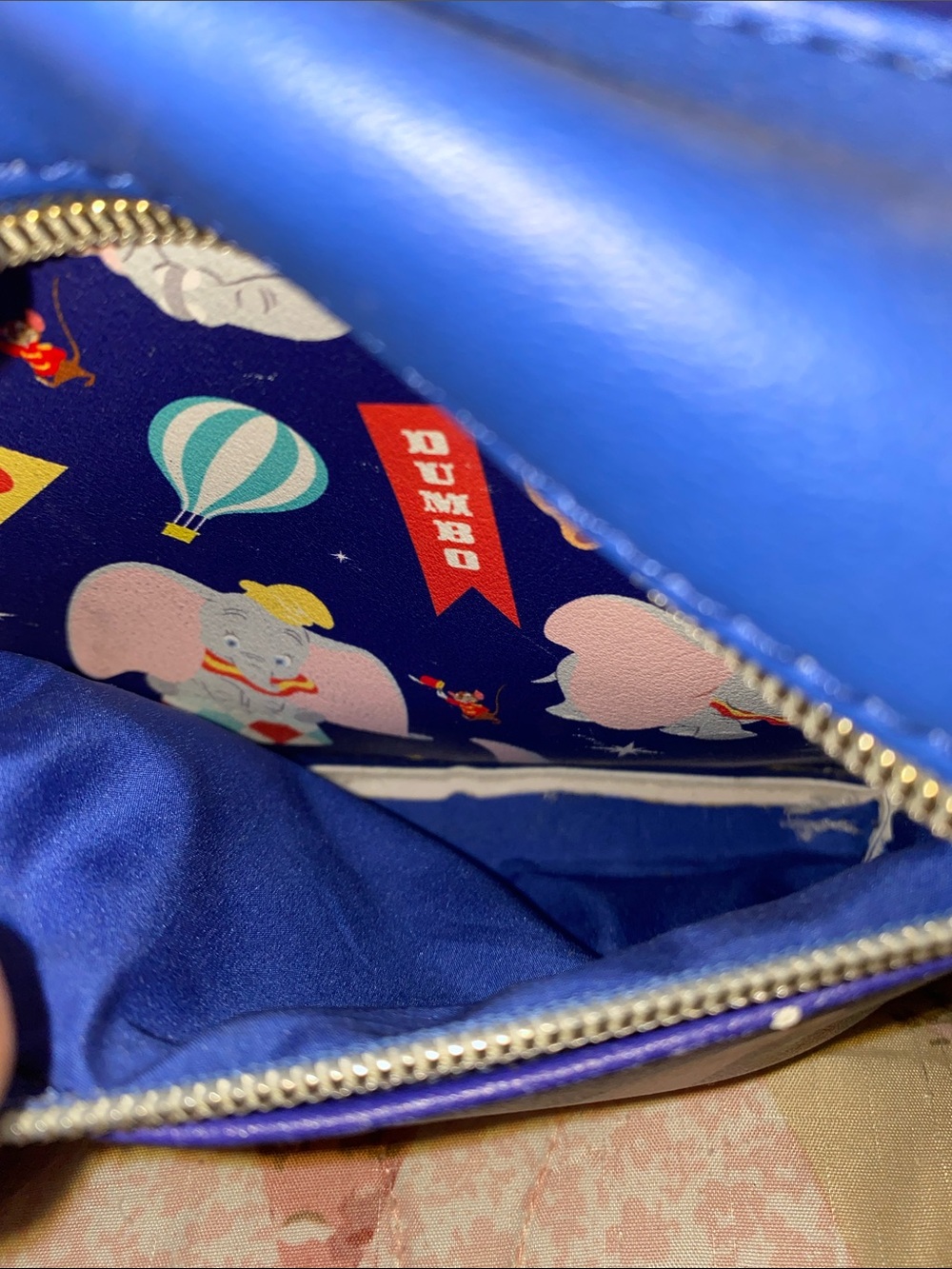 Disney x Loungefly Dumbo Navy Mini Backpack - Picture 5 of 10